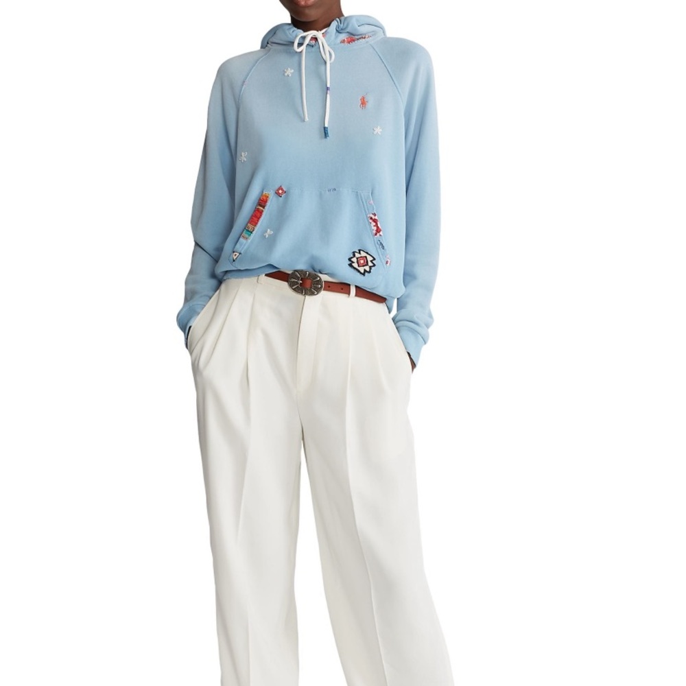 Polo Ralph Lauren Shark Embroidered Hoodie NWT